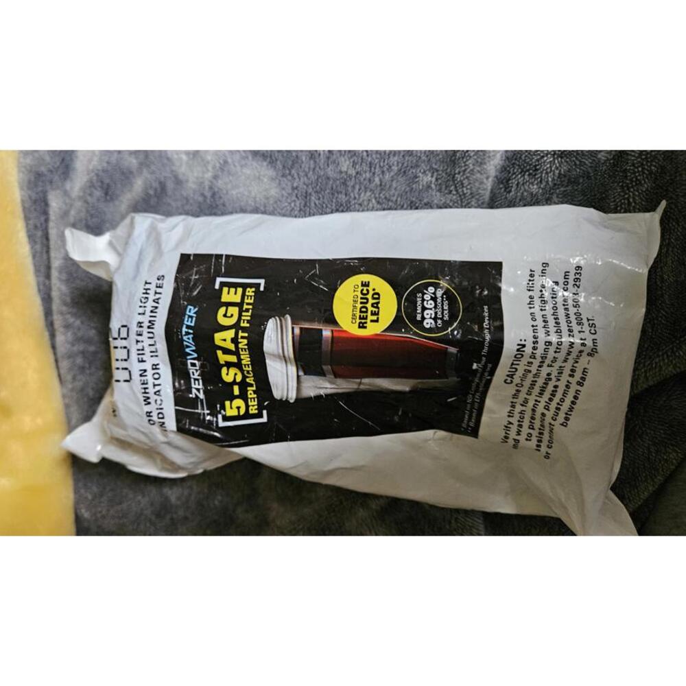 Zero Water 5 Stage Replacement Filter Certified To Reduce Lead - NEW and Sealed